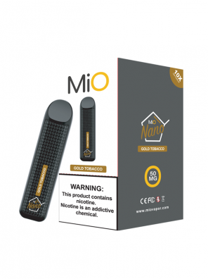 MiO Nano Gold Tobacco 50MG 10 Pack Sleeve