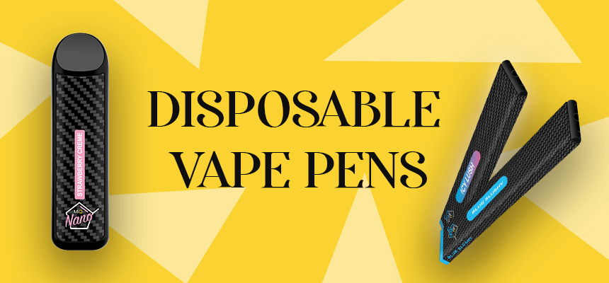 Disposable vape pens